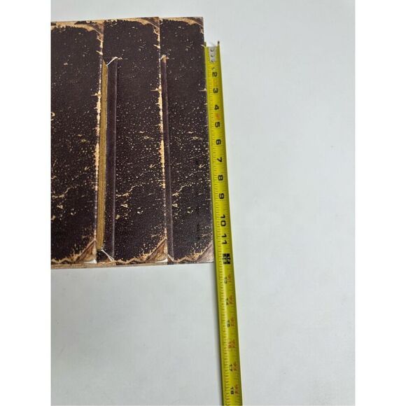 Lot of 3 Rare Vintage Antique Style Faux Safe Secret Book Pride and Prejudice - Picture 11 of 13